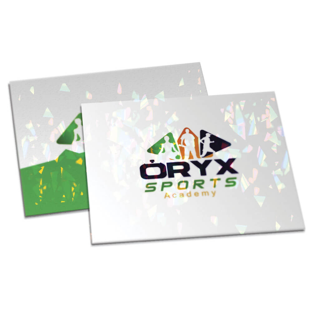 POSTAIS COUCHÊ 275G LAMINAÇÃO HOLOGRÁFICA FR E VR 182X153MM