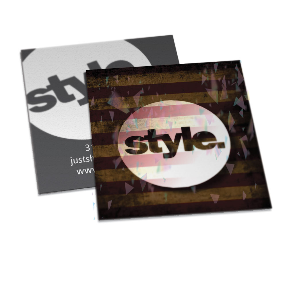 POSTAIS COUCHÊ 275G LAMINAÇÃO HOLOGRÁFICA FRENTE 91X102MM