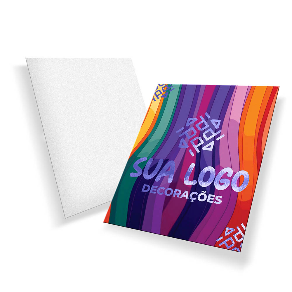 POSTAIS COUCHÊ 300G LAM FOSCA FRENTE E VERNIZ LOCAL FRENTE 180X147MM