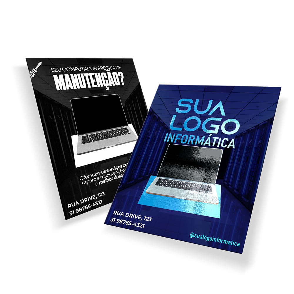 POSTAIS COUCHÊ 300G LAM FOSCA FRENTE E VERNIZ LOCAL FRENTE 180X147MM