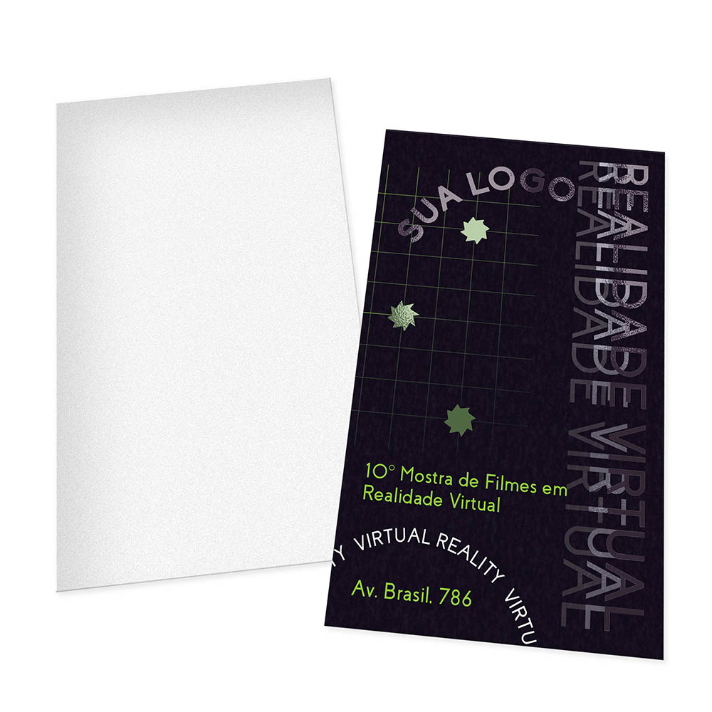 POSTAIS COUCHÊ 300G LAM FOSCA FRENTE E VERNIZ LOCAL FRENTE 90X147MM