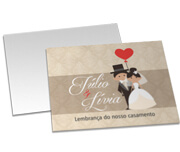 POSTAIS COUCHÊ 300G SEM LAMINAÇÃO E SEM VERNIZ SEM VERNIZ 182X153MM