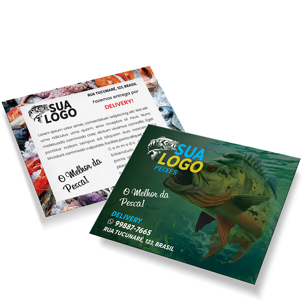 POSTAIS COUCHÊ 300G SEM VERNIZ 180X147MM