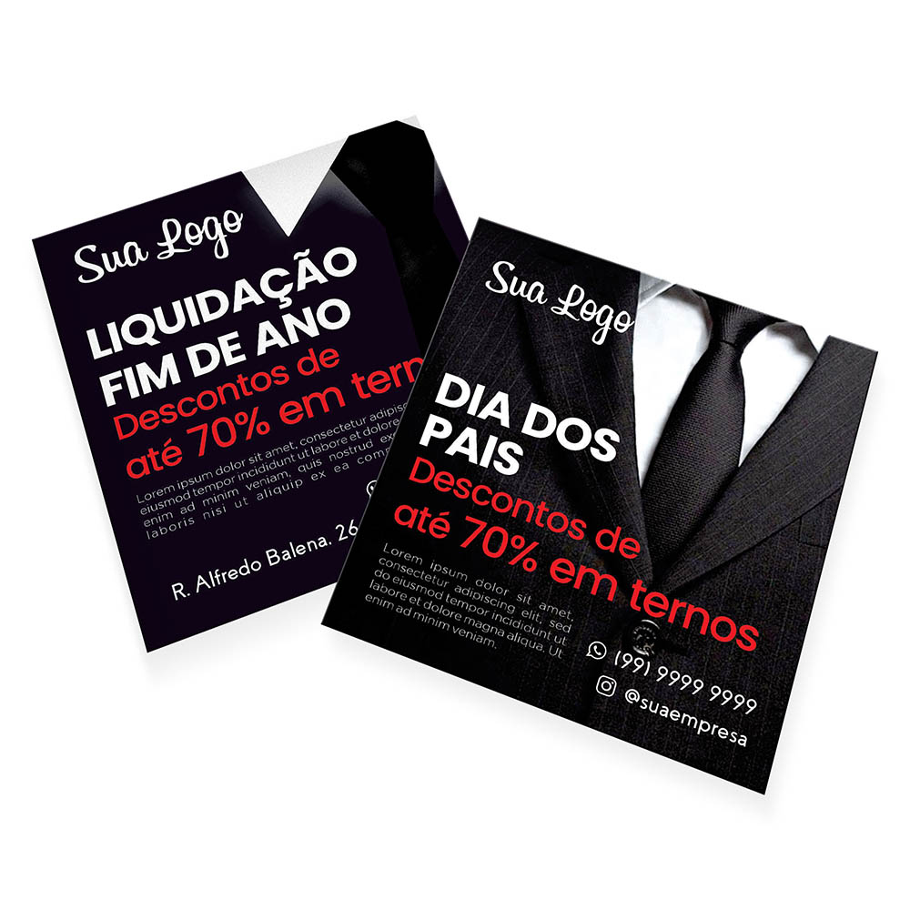 POSTAIS COUCHÊ 300G SEM VERNIZ 90X98MM