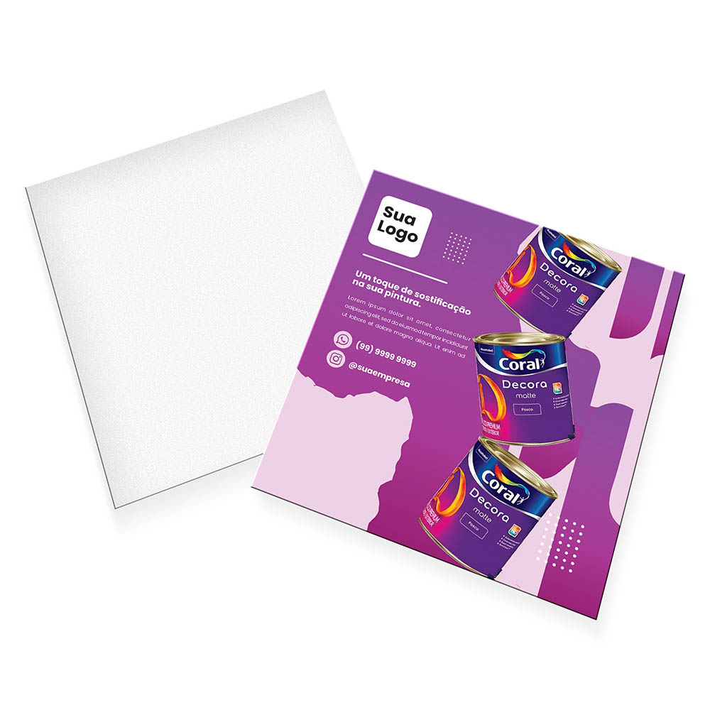 POSTAIS COUCHÊ 300G SEM VERNIZ 90X98MM