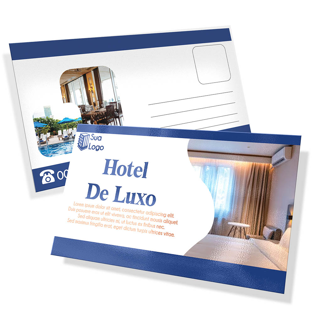 POSTAIS COUCHÊ 300G VERNIZ UV TOTAL FRENTE 180X98MM