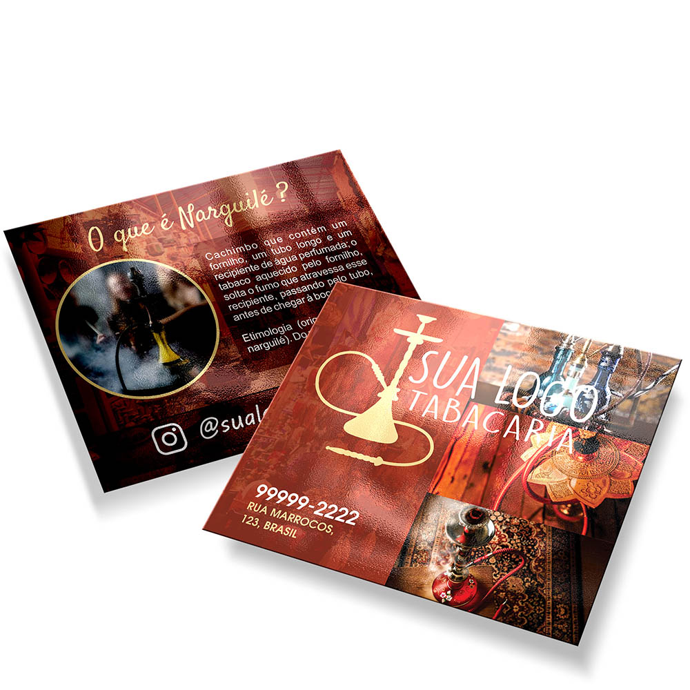 POSTAIS COUCHÊ 300G VERNIZ UV TOTAL FRENTE E VERSO 180X147MM