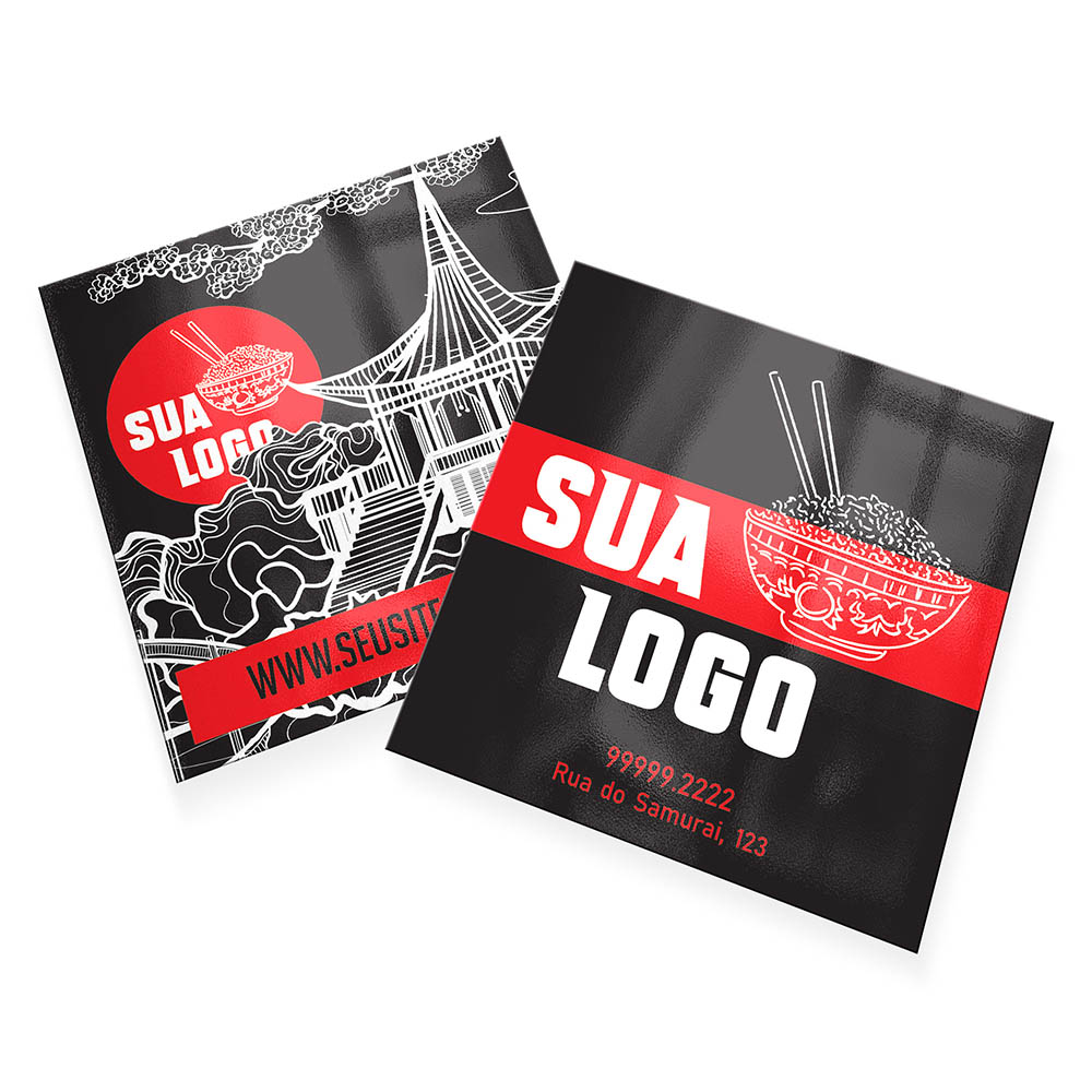 POSTAIS COUCHÊ 300G VERNIZ UV TOTAL FRENTE E VERSO 90X98MM