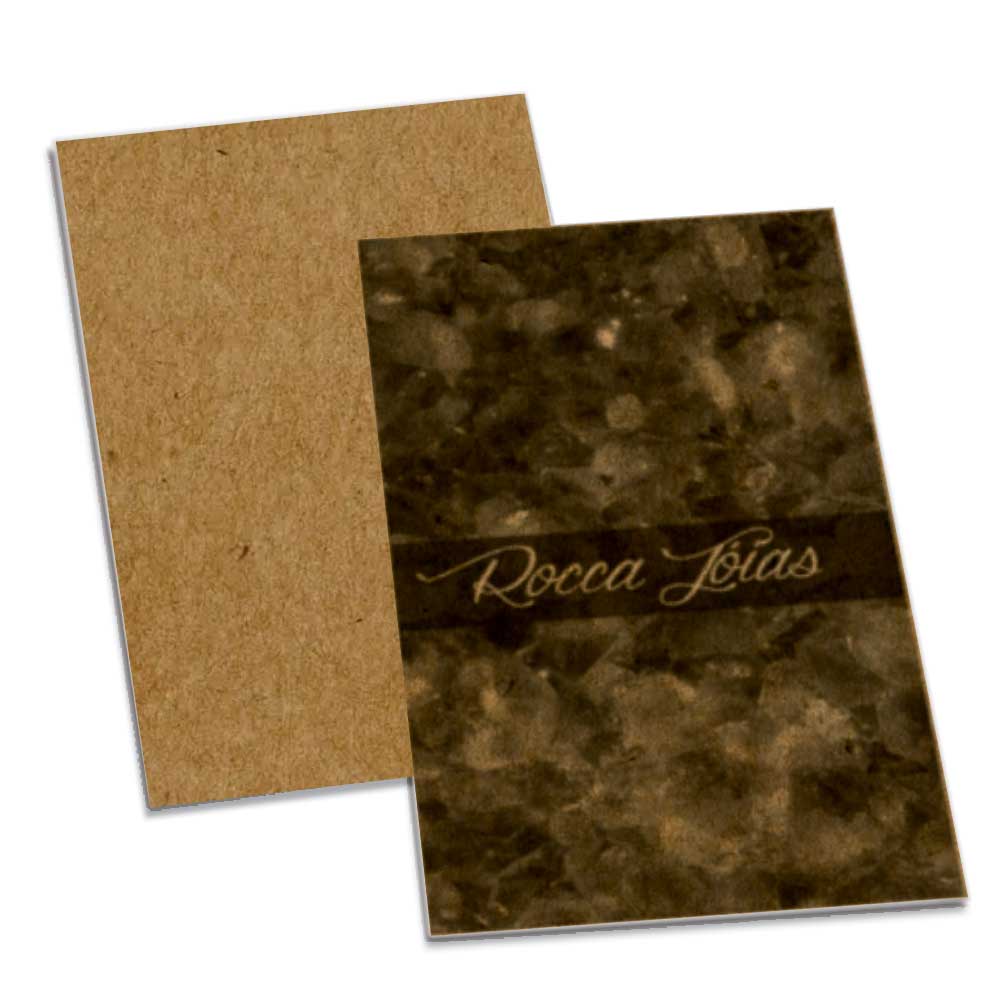 POSTAIS KRAFT 250G SEM VERNIZ 90X147MM