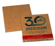 POSTAIS KRAFT 250G SEM VERNIZ 91X102MM