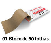 RIFA APERGAMINHADO 90G 155X75MM