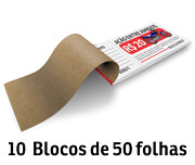 RIFA APERGAMINHADO 90G 155X75MM