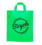 SACOLAS PLÁSTICAS ALÇA FITA 400X400MM VERDE