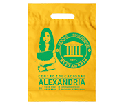 SACOLAS PLÁSTICAS BOCA VAZADA 200X300MM AMARELA