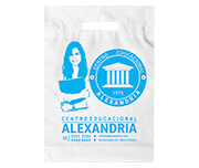 SACOLAS PLÁSTICAS BOCA VAZADA 200X300MM BRANCA