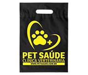 SACOLAS PLÁSTICAS BOCA VAZADA 200X300MM PRETA