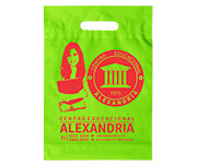 SACOLAS PLÁSTICAS BOCA VAZADA 200X300MM VERDE