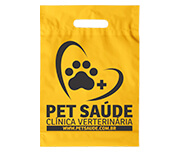 SACOLAS PLÁSTICAS BOCA VAZADA 250X350MM AMARELA