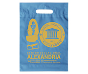 SACOLAS PLÁSTICAS BOCA VAZADA 250X350MM AZUL