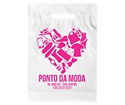 SACOLAS PLÁSTICAS BOCA VAZADA 250X350MM BRANCA