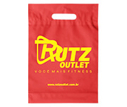 SACOLAS PLÁSTICAS BOCA VAZADA 250X350MM VERMELHA