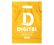 SACOLAS PLÁSTICAS BOCA VAZADA 400X500MM AMARELA