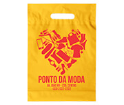 SACOLAS PLÁSTICAS BOCA VAZADA 400X500MM AMARELA