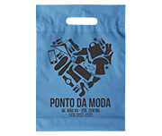 SACOLAS PLÁSTICAS BOCA VAZADA 400X500MM AZUL