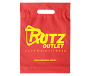 SACOLAS PLÁSTICAS BOCA VAZADA 400X500MM VERMELHA