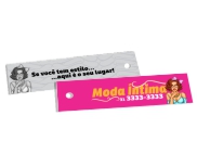 TAGS PADRÃO FURO COUCHÊ 275G SEM VERNIZ 91X25MM